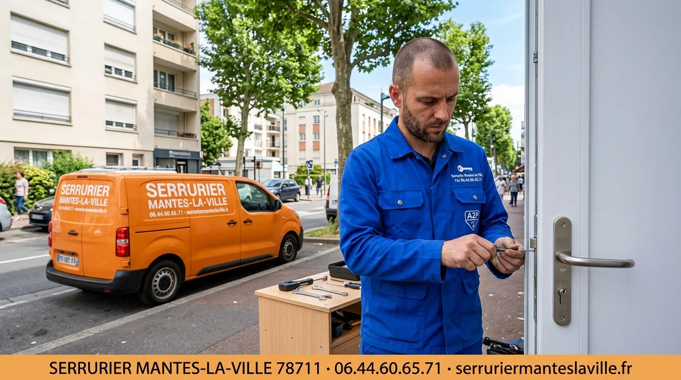 Serrurier Mantes-la-Ville 78711 — atelier côté Mantois